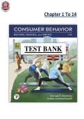 Consumer Behavior 14th Edition &lpar;2024&rpar; Chapter&period; 1-14 - Solomon&comma; Russell - Test Bank PDF