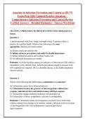Associate in Infection Prevention and Control &lpar;a-IPC&trade;&rpar; &NewLine;Exam Prep 2026 Updated Practice Questions &ndash; &NewLine;Comprehensive Infection Prevention and Control Review &NewLine;Verified Answers &ndash; Detailed Rationales &ndash; Success Workbook