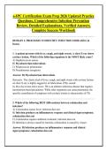 a-IPC Certification Exam Prep 2026 Updated Practice &NewLine;Questions&comma; Comprehensive Infection Prevention &NewLine;Review&comma; Detailed Explanations&comma; Verified Answers&comma; &NewLine;Complete Success Workbook 