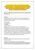 CIC CERTIFICATION EXAM PREP 2026 Updated &NewLine;Practice Questions &mdash; Comprehensive Infection Prevention &NewLine;and Control Review Detailed Explanations &bull; Verified &NewLine;Answers &bull; Complete Success Workbook 