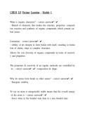 CHEM 219 Portgage Learning &ndash; Organic Chemistry Study Guide & Exam Review
