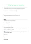 MAN 320F TEST 1 QUESTIONS AND ANSWERS &vert;UNIVERSITY OF TEXAS