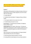 EMT JBL 12th Edition Midterm Exam Review &vert; Complete &NewLine;Practice Questions & Detailed Rationales 2026&sol;2027 