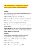 EMT JBL Midterm Exam &vert; Complete Practice Questions&comma; &NewLine;Correct Answers & Detailed Rationales &lpar;2026&sol;2027&rpar; 