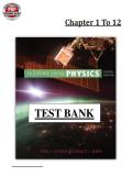 Inquiry Into Physics 8th Edition Chapter&period; 1-12 - Ostdiek & Bord - Test Bank PDF