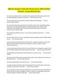 ABO Eye Anatomy Test with all Correct & 100&percnt; Verified Answers &vert;Guaranteed to Pass