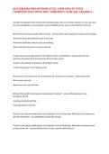 QUICKBOOKS PROADVISOR LEVEL 2 2026 UPDATE WITH COMPLETE SOLUTIONS 100&percnt; VERIFIED&excl;&excl;&excl;&excl; ALREADY GRADED A&plus;