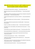 Ohio ABO Test with all Correct & 100&percnt; Verified Answers &vert;Actual Complete Update &vert;Already Graded A&plus;