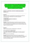 CCRC CERTIFICATION EXAM PREP 2026 Updated &NewLine;Practice Questions &mdash; Comprehensive Clinical Research &NewLine;Coordinator Review Detailed Explanations &bull; Verified &NewLine;Answers &bull; Complete Success Workbook 