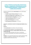 CCRA Certification Exam Prep 2026 Updated Practice &NewLine;Questions &ndash; Comprehensive Clinical Research Associate &NewLine;Review Detailed Explanations &ndash; Verified Answers &ndash; &NewLine;Complete Success Workbook