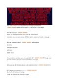 RISK ASSESSOR STUDY GUIDE EXAM&NewLine;NEWEST ACTUAL EXAM COMPLETE&NewLine;150 QUESTIONS AND CORRECT&NewLine;DETAILED ANSWERS &lpar;VERIFIED&NewLine;ANSWERS&rpar; &vert;ALREADY GRADED&NewLine;A&plus;&vert;&vert;BRAND NEW VERSION 2026&excl;&excl;&excl;