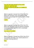 FAA ADX TEST BANK NEWEST ACTUAL WITH &NewLine;COMPLETE QUESTION AND &NewLine;ANSWERS&sol;&sol;VERIFIED&sol;&sol;GRADED A&plus;&sol;&sol; CORRECTLY &NewLine;SOLVED