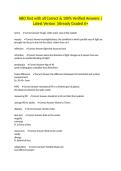 ABO Test with all Correct & 100&percnt; Verified Answers &vert;Latest Version &vert;Already Graded A&plus;