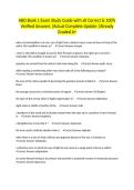 ABO Book 1 Exam Study Guide with all Correct & 100&percnt; Verified Answers &vert;Actual Complete Update &vert;Already Graded A&plus;