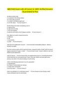 ABO&sol;NAO Exam with all Correct & 100&percnt; Verified Answers &vert;Guaranteed to Pass