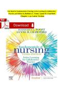 Test Bank for Fundamentals of Nursing&colon; Active Learning for Collaborative &Tab;&NewLine;Practice 3rd Edition by Barbara L&period; Yoost&comma; Lynne R&period; Crawford &Tab; Chapter 1-42 Latest Version&NewLine;