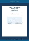 ABRET EEG EXAM TEST BANK 2026 &vert; 150 Real Questions & Correct Answers &vert; A&plus; Graded Prep &vert; Pass Guaranteed&NewLine;&NewLine;