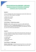 APEA 3P High Stakes Exam Study Guide Qs & Ans to Pass the Exam &lpar;2025 &sol; 2026&rpar;&comma; 100&percnt; Verified