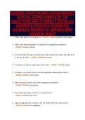 BARBER STATE BOARD EXAM NEWEST&NewLine;ACTUAL EXAM COMPLETE 150&NewLine;QUESTIONS AND CORRECT DETAILED&NewLine;ANSWERS &lpar;VERIFIED ANSWERS&rpar;&NewLine;&vert;ALREADY GRADED A&plus;&vert;&vert;BRAND NEW&NewLine;VERSION 2026&excl;&excl;&excl;