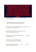 BARBER PRACTICE STATE BOARD&NewLine;EXAM NEWEST ACTUAL EXAM&NewLine;COMPLETE 200 QUESTIONS AND&NewLine;CORRECT DETAILED ANSWERS&NewLine;&lpar;VERIFIED ANSWERS&rpar; &vert;ALREADY&NewLine;GRADED A&plus;&vert;&vert;BRAND NEW VERSION&NewLine;2026&excl;&excl;&excl;