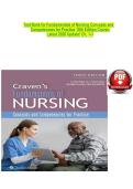 Test Bank for Fundamentals of Nursing Concepts and Competencies for Practice 10th Edition Craven Latest 2026 Update&excl; Ch&comma; 1-3