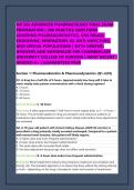 NR 565 ADVANCED PHARMACOLOGY FINAL EXAM PREPARATION &vert; 300 PRACTICE QUESTIONS COVERING PHARMACOKINETICS&comma; CNS DRUGS&comma; ENDOCRINE&comma; RESPIRATORY&comma; GI&comma; ANTI-INFECTIVES&comma; AND SPECIAL POPULATIONS &vert; WITH VERIFIED ANSWERS AND RATIONALES FOR CHAMBERLAIN UNIVERSITY COLLE