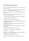 CIS 105 Final Exam Study Guide 2026&sol;2027 &vert; Arizona State University &vert; Questions&comma; Answers & Complete Review