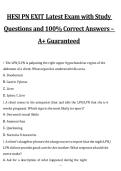 HESI PN EXIT Latest Exam &ndash; Study Questions and Correct Answers for 2027&sol;2028 Exam Preparation