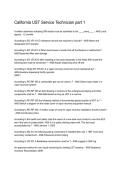 California UST Service Technician Part 1 2026&sol;2027 &vert; Questions&comma; Answers & Complete Exam Review