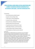 NR 304 Final Exam Chamberlain Health Assessment II &ndash; &lpar;2026&rpar; Actual Questions & Answers &lpar;Guarantee Pass&rpar;