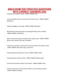 AMCA EXAM TEST PRACTICE QUESTIONS WITH CORRECT ANSWERS 2025&period;pdf