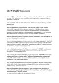 SCRN Chapter 8 Questions Study Guide &vert; Practice Questions&comma; Answers & Exam Review 2026