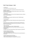 PECT PreK-4 Module 1 2024 Study Guide &vert; Practice Questions&comma; Answers & Exam Review