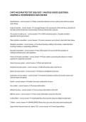 CMTO MCQ PRACTICE TEST 2026&sol;2027 &vert; MULTIPLE-CHOICE QUESTIONS&comma; ANSWERS & COMPREHENSIVE EXAM REVIEW