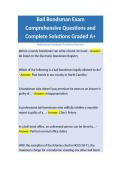 Bail Bondsman Exam Comprehensive Questions and Complete Solutions Graded A&plus;