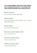 CLT EXAMS BUNDLE PRACTICE EVALUATION&NewLine;2026 QUESTION BANK FULL SOLUTION SET&NewLine;