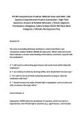 ATI RN Comprehensive Predictor 2026 Exit Exam with NGN &vert; 180-&NewLine;Question Comprehensive Practice Examination &vert; High-Yield&NewLine;Questions&comma; Answers & Detailed Rationales &vert; Clinical Judgment&comma;&NewLine;Prioritization&comma; Delegation&comma; Safety & Major NCLEX-RN Client Need&NewLine;Catego