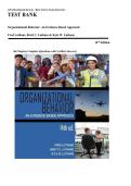 Organizational Behavior An Evidence-Based Approach 14th Edition Test Bank &vert; 1&comma;800&plus; Q&A for OB & Leadership &lpar;Luthans&rpar;