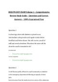 HESI PN EXIT Exam Volume 1 &ndash; Comprehensive Review Study Guide with Questions and Correct Answers for 2027&sol;2028 Exam Preparation