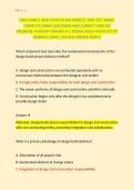 DBIA EXAM 1 AND STUDY GUIDE NEWEST 2026 TEST BANK&vert; &NewLine;COMPLETE EXAM QUESTIONS AND CORRECT VERIFIED &NewLine;ANSWERS&sol; ALREADY GRADED A&plus;&vert; DESIGN-BUILD INSTITUTE OF &NewLine;AMERICA EXAM 1 REVIEW &lpar;BRAND NEW&excl;&excl;&rpar;
