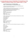 Accounting Information Systems &lpar;Global Edition&rpar; 15e &ndash; Marshall Romney & Paul Steinbart &vert; Test Bank All Chapters