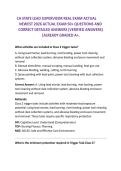 CA STATE LEAD SUPERVISOR REAL EXAM ACTUAL NEWEST 2026 ACTUAL EXAM 50&plus; QUESTIONS AND CORRECT DETAILED ANSWERS &lpar;VERIFIED ANSWERS&rpar;