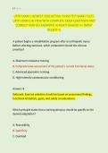 UPTP EXAM 1 NEWEST 2026 ACTUAL EXAM TEST BANK&vert; FLETC &NewLine;UPTP EXAM 1 REVIEW WITH COMPLETE EXAM QUESTIONS AND &NewLine;CORRECT VERIFIED ANSWERS&sol; ALREADY GRADED A&plus; &lpar;MOST &NewLine;RECENT&excl;&excl;&rpar;
