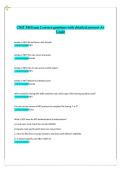 CNIT 340 Exam 2 Correct Questions with Detailed Answers &ndash; Comprehensive Exam Review for A&plus; Grade Success&vert;CNIT 340 &mdash; Information Security Management Exam 2