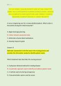 NU 110 EXAM 1 &lpar;GALEN&rpar; NEWEST 2026 ACTUAL EXAM TEST &NewLine;BANK&vert; NU110 INTEGRATED HUMAN SCIENCES EXAM 1 REVIEW &NewLine;WITH COMPLETE EXAM QUESTIONS AND CORRECT VERIFIED &NewLine;ANSWERS&sol; ALREADY GRADED A&plus; &lpar;MOST RECENT&excl;&excl;&rpar;