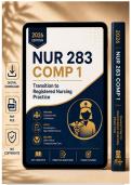 NUR 283 COMP 1 &ndash; Transition to Registered Nursing Practice &lpar;PDF&rpar; &vert; 2026 Nursing Exam Questions &vert; RN Practice