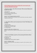 HESI RN Medical-Surgical Exams verified with correct answers plus &NewLine;rationales 2026&sol;2027 instant pdf