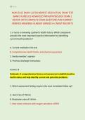 NURS 5315 EXAM 1 &lpar;UTA&rpar; NEWEST 2026 ACTUAL EXAM TEST &NewLine;BANK&vert; NURS5315 ADVANCED PATHOPHYSIOLOGY EXAM 1 &NewLine;REVIEW WITH COMPLETE EXAM QUESTIONS AND CORRECT &NewLine;VERIFIED ANSWERS&sol; ALREADY GRADED A&plus; &lpar;MOST RECENT&excl;&excl;&rpar;
