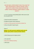 NUR 209 EXAM 1 &lpar;FORTIS&rpar; NEWEST 2026 ACTUAL EXAM TEST &NewLine;BANK&vert; NUR209 MEDICAL SURGICAL NURSING II EXAM 1 &NewLine;REVIEW WITH COMPLETE REAL EXAM QUESTIONS AND &NewLine;CORRECT VERIFIED ANSWERS&sol; ALREADY GRADED A&plus; &lpar;MOST &NewLine;RECENT&excl;&excl;&rpar;
