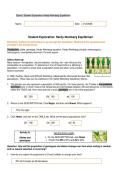Gizmo &vert; Student Exploration&colon; Hardy-Weinberg Equilibrium
